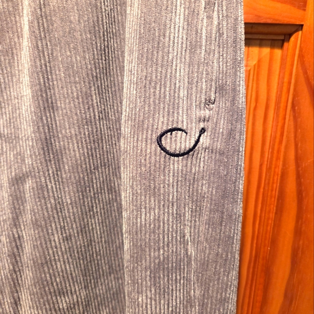 Men's Gray Corduroy REEL LIFE Pants